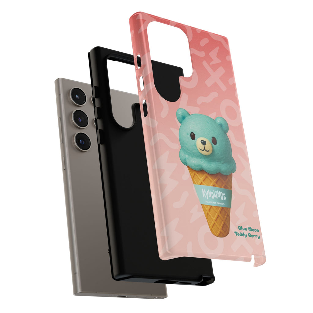 Blue Moon Teddy Berry: ICE CREAM SHOPPE | Sweet & Tough Phone Case