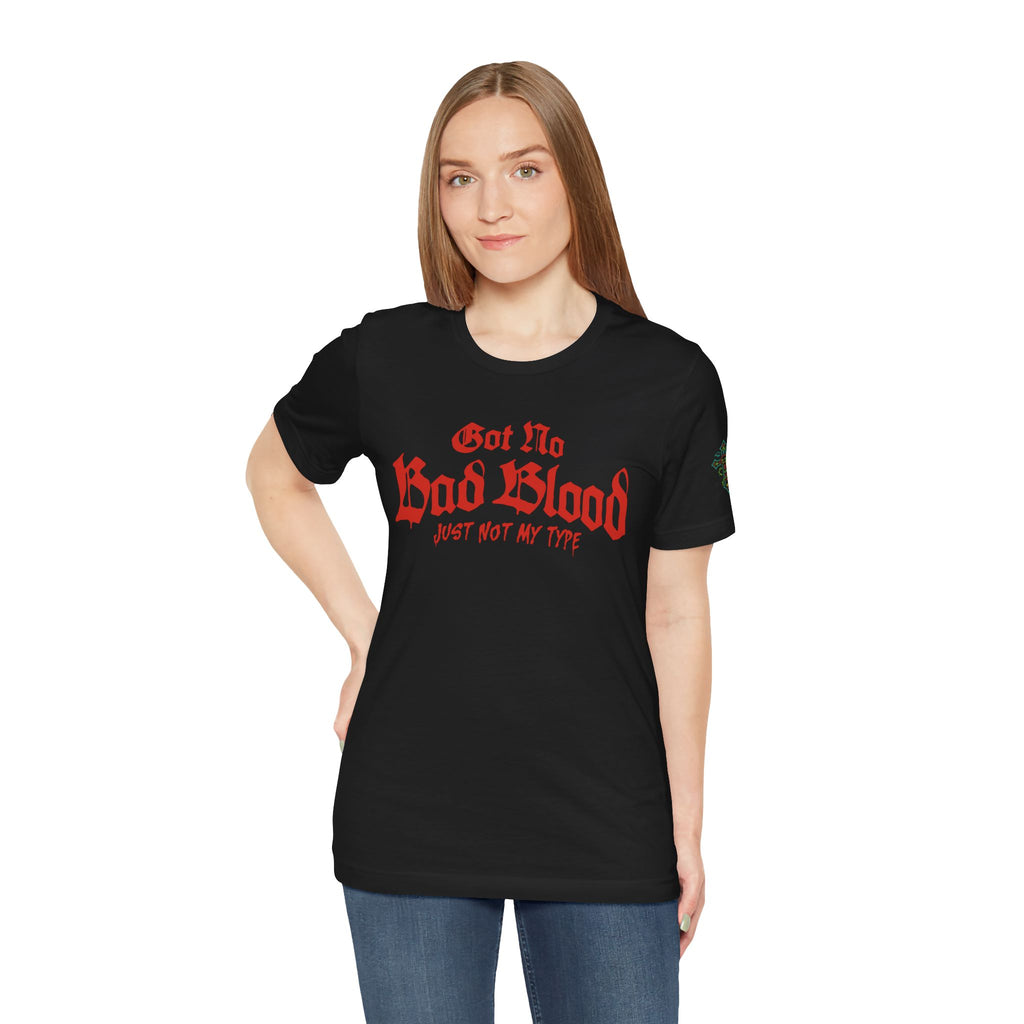 BAD BLOOD Vampire Girl Graphic Tee