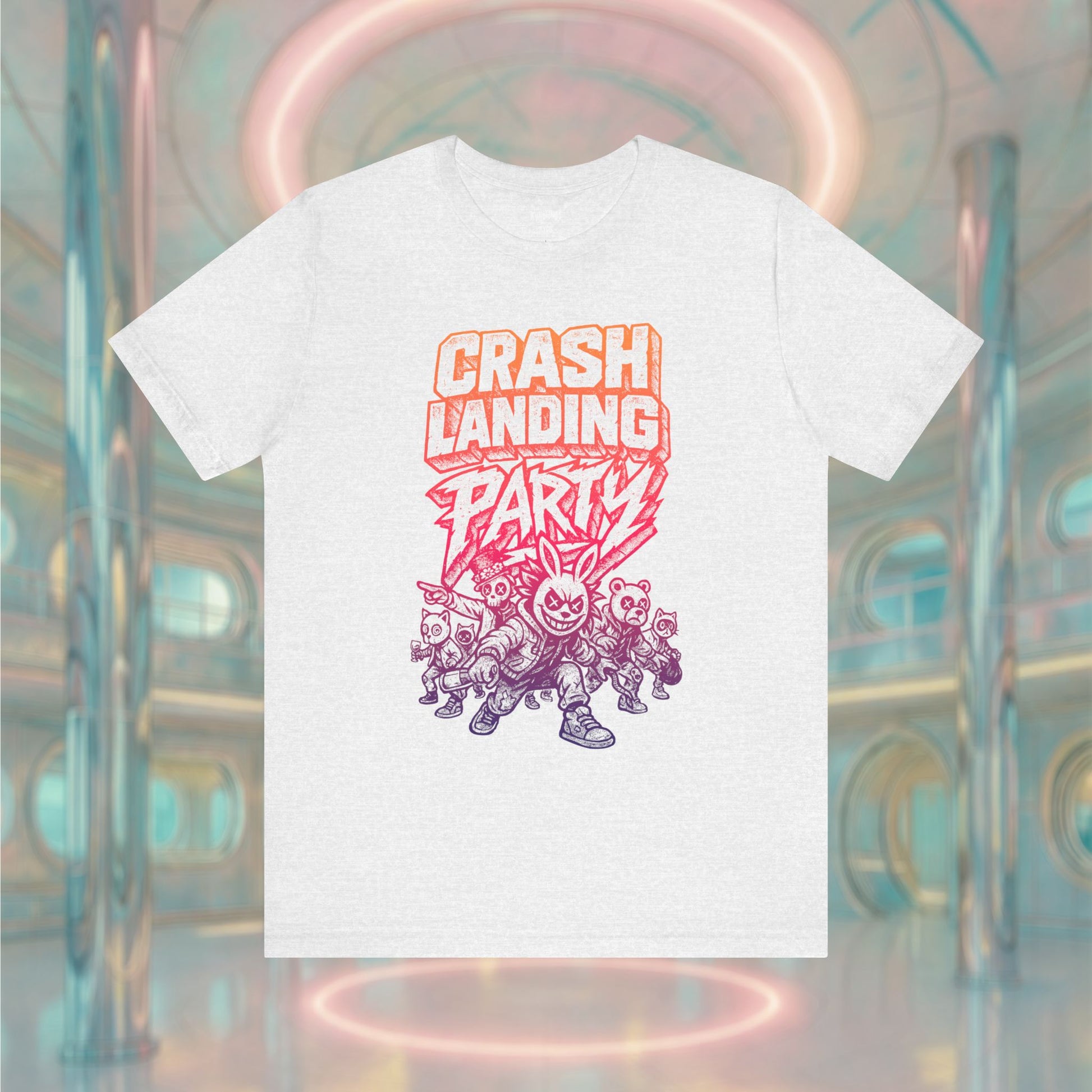 CRASH LANDING PARTY Unisex Tee