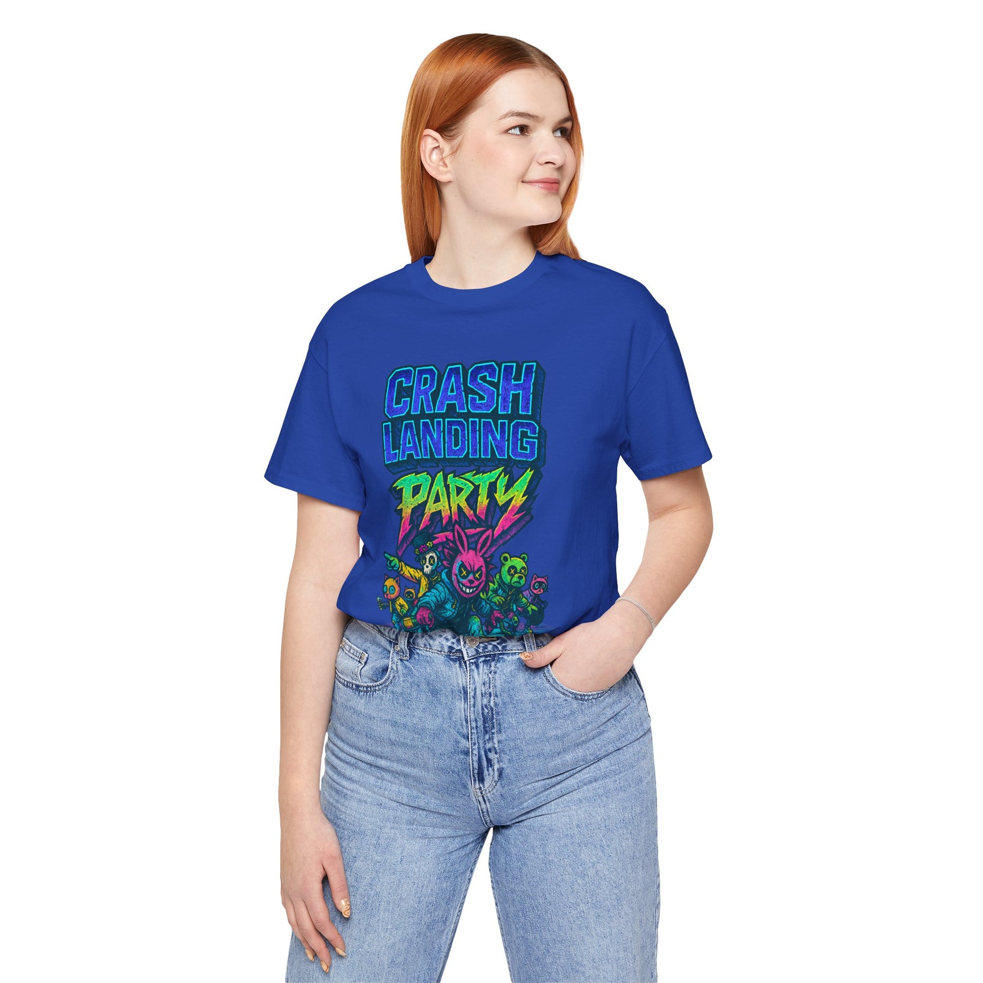 CRASH LANDING PARTY Unisex Tee