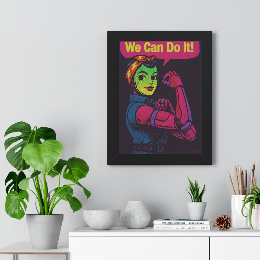 We Can Do It! Android - Framed Poster