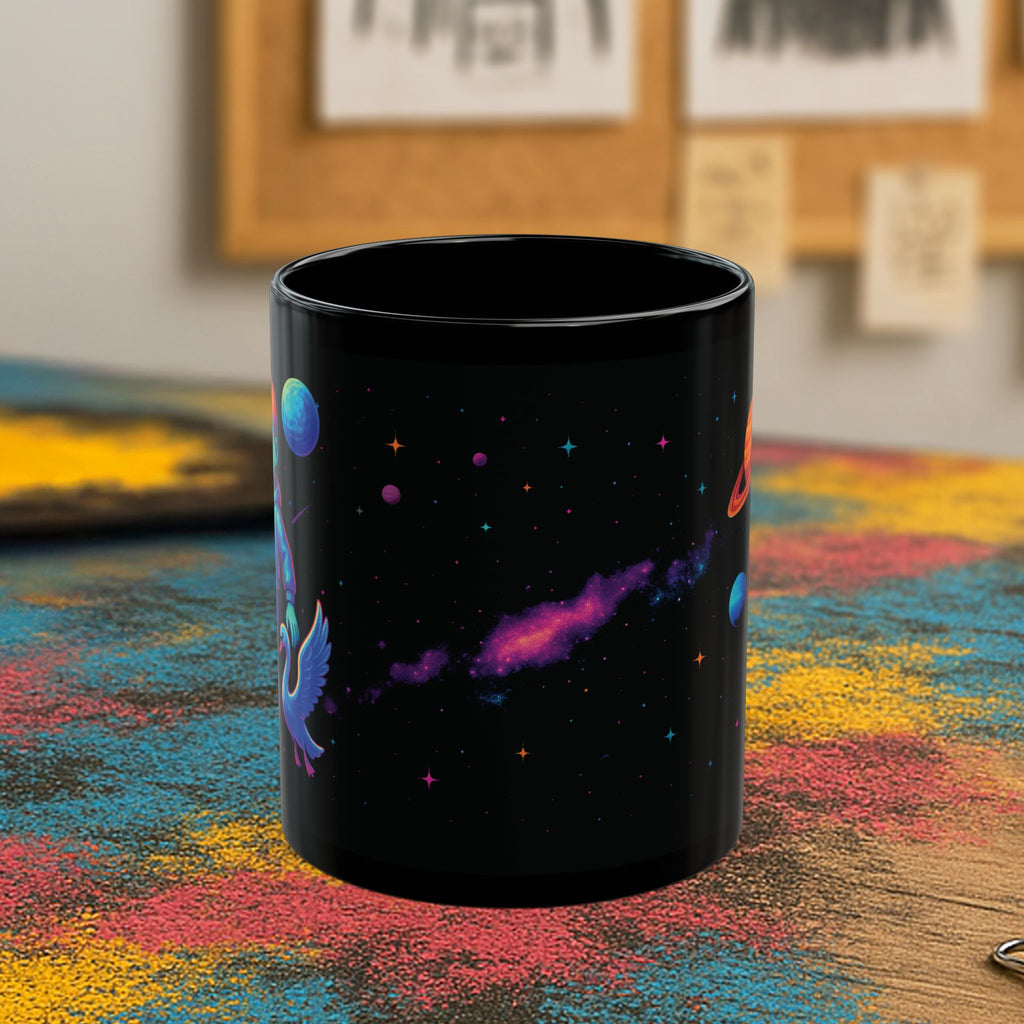 Cosmic Black Mug: Virgo