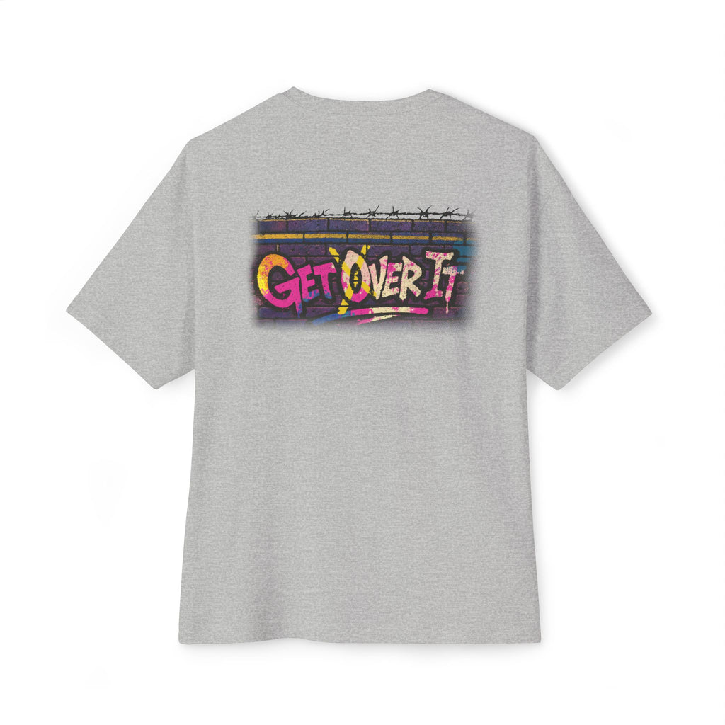 “Get Over It” Jump Shirt Oversized Boxy Tee