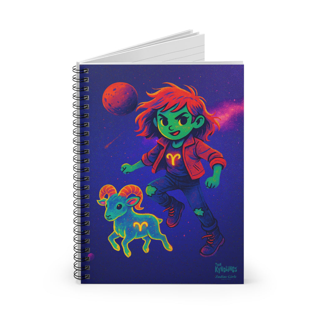 Spiral Notebook by Zodiac Girls: Aries