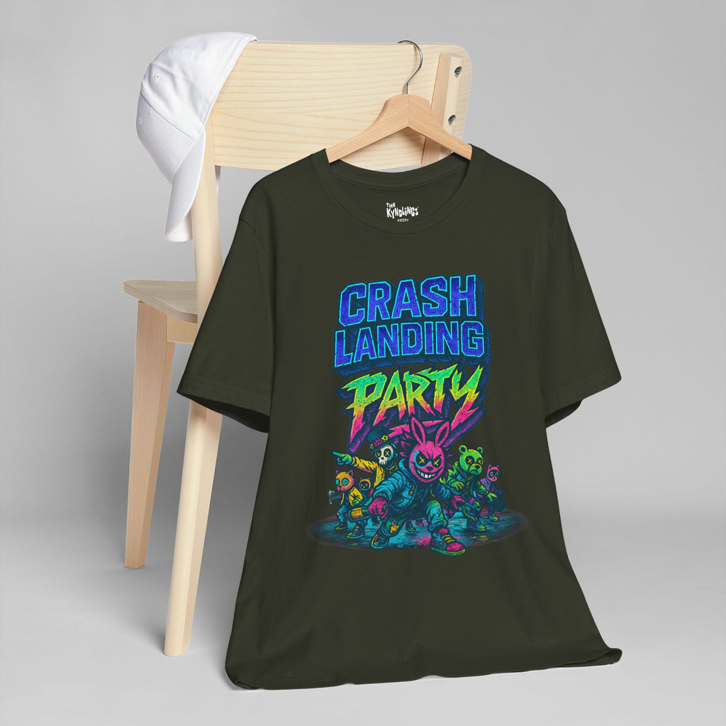 CRASH LANDING PARTY Unisex Tee