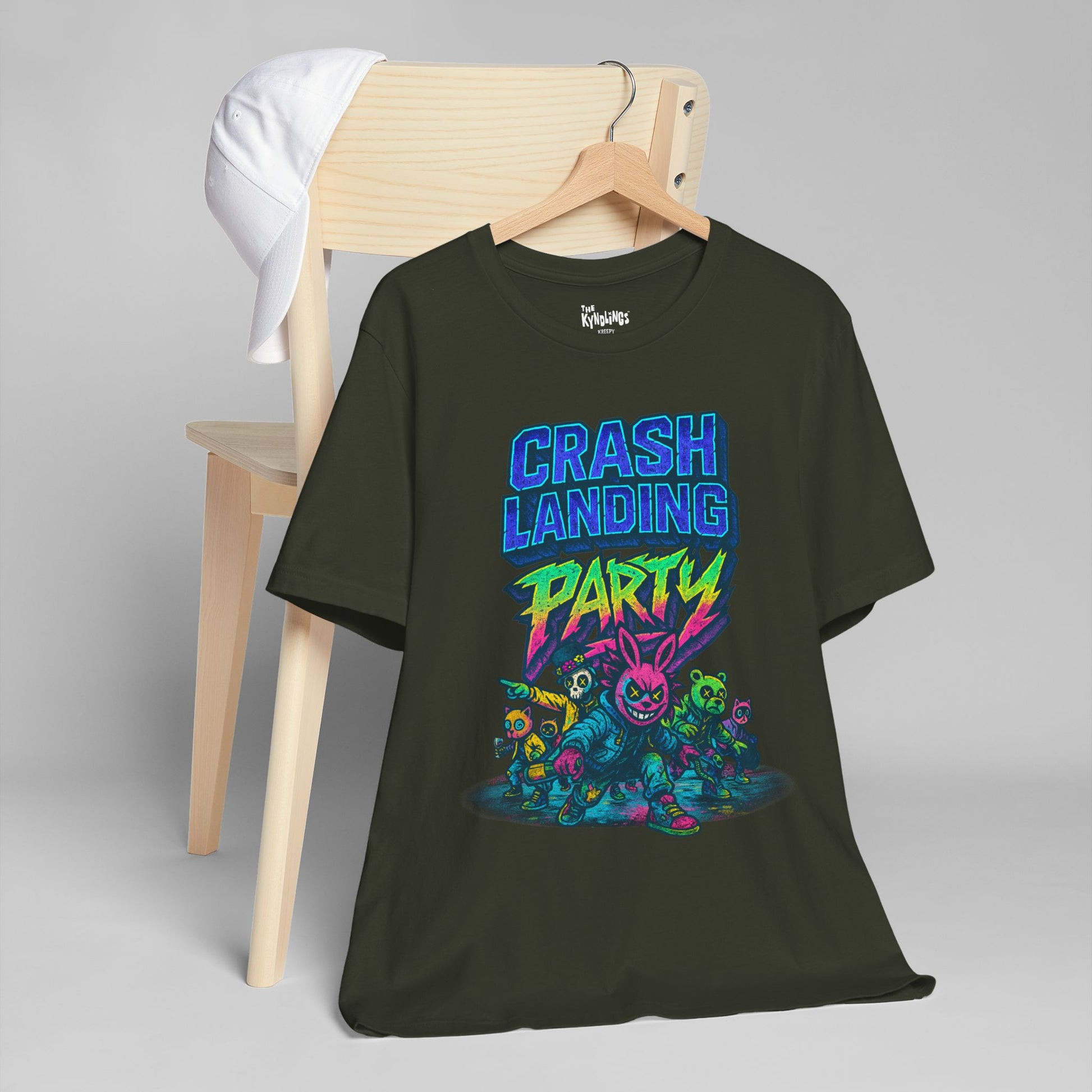 CRASH LANDING PARTY Unisex Tee