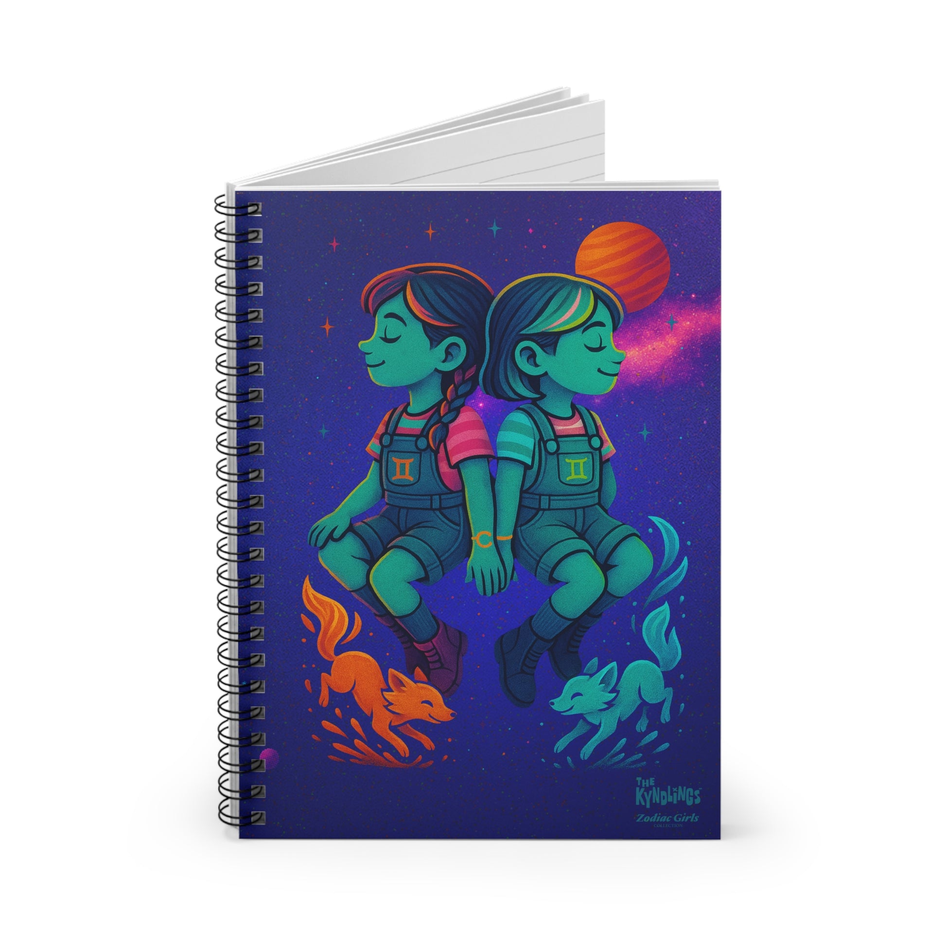 Spiral Notebook by Zodiac Girls: Gemini