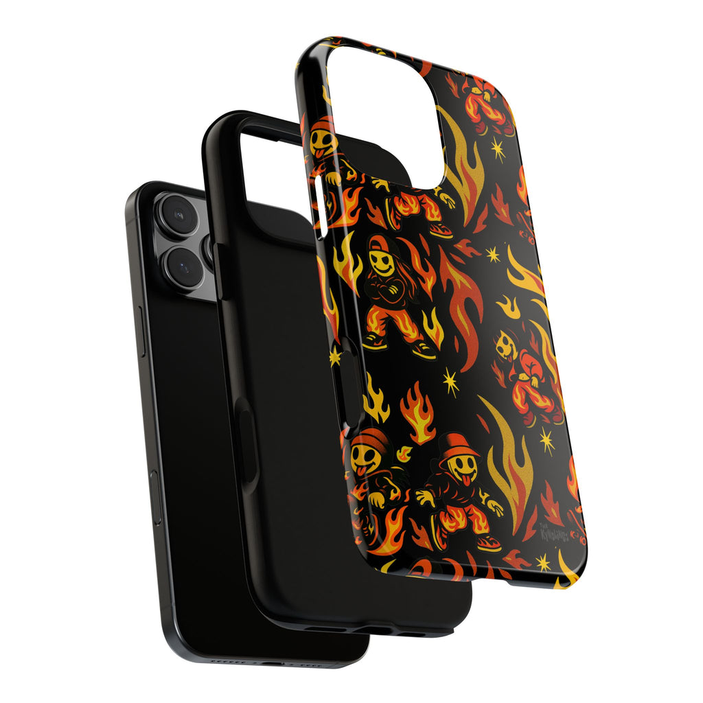 FYRE DANCE - Kreepy Kyds Pattern Phone Case