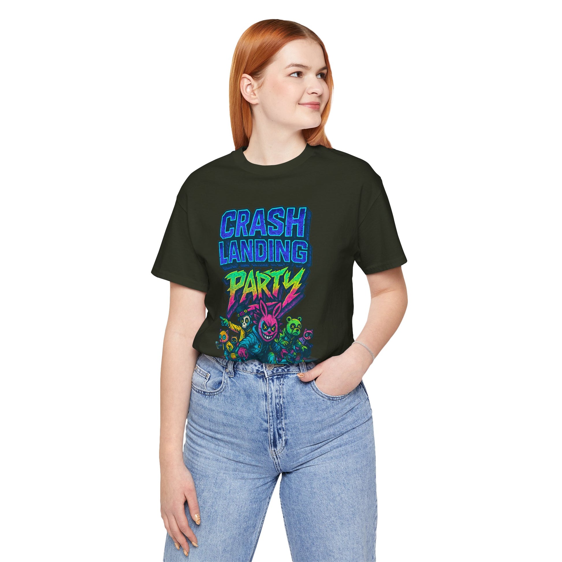 CRASH LANDING PARTY Unisex Tee