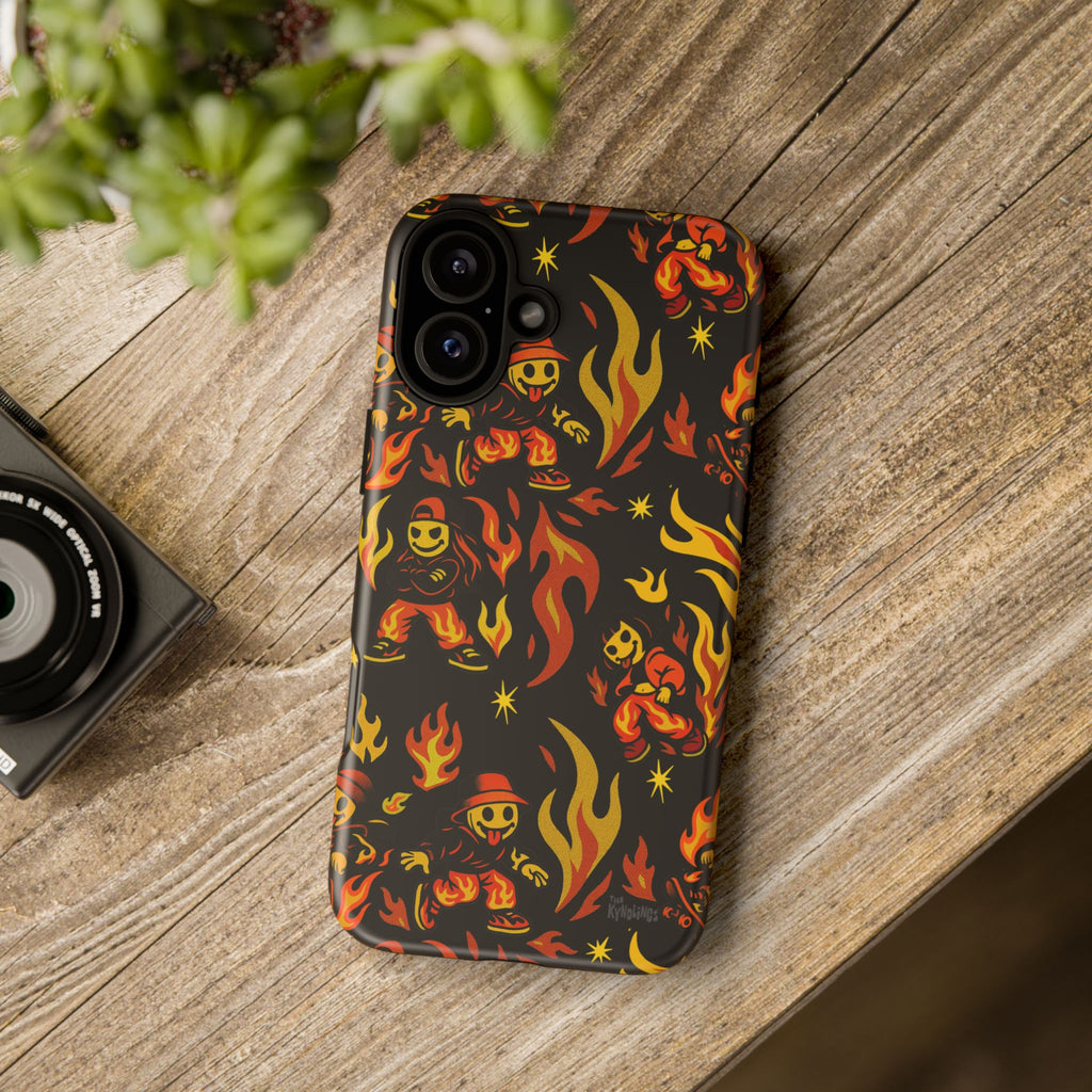 FYRE DANCE - Kreepy Kyds Pattern Phone Case