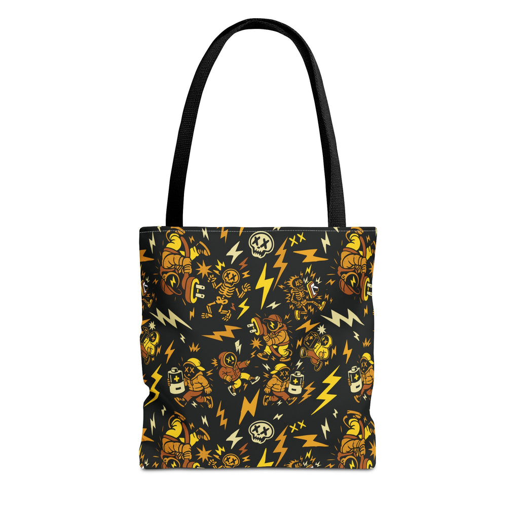 Electric Kreepy Kyds Pattern Tote Bag