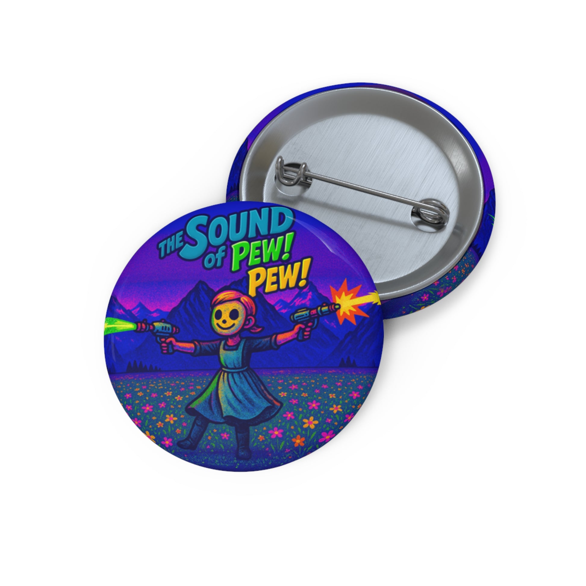 The Sound of Pew Pew - Pin Button