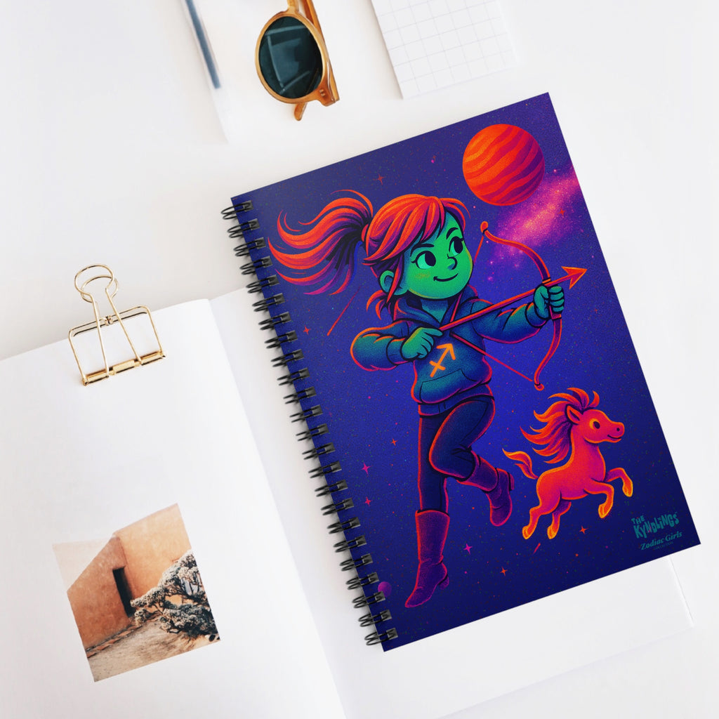 Spiral Notebook by Zodiac Girls: Sagittarius