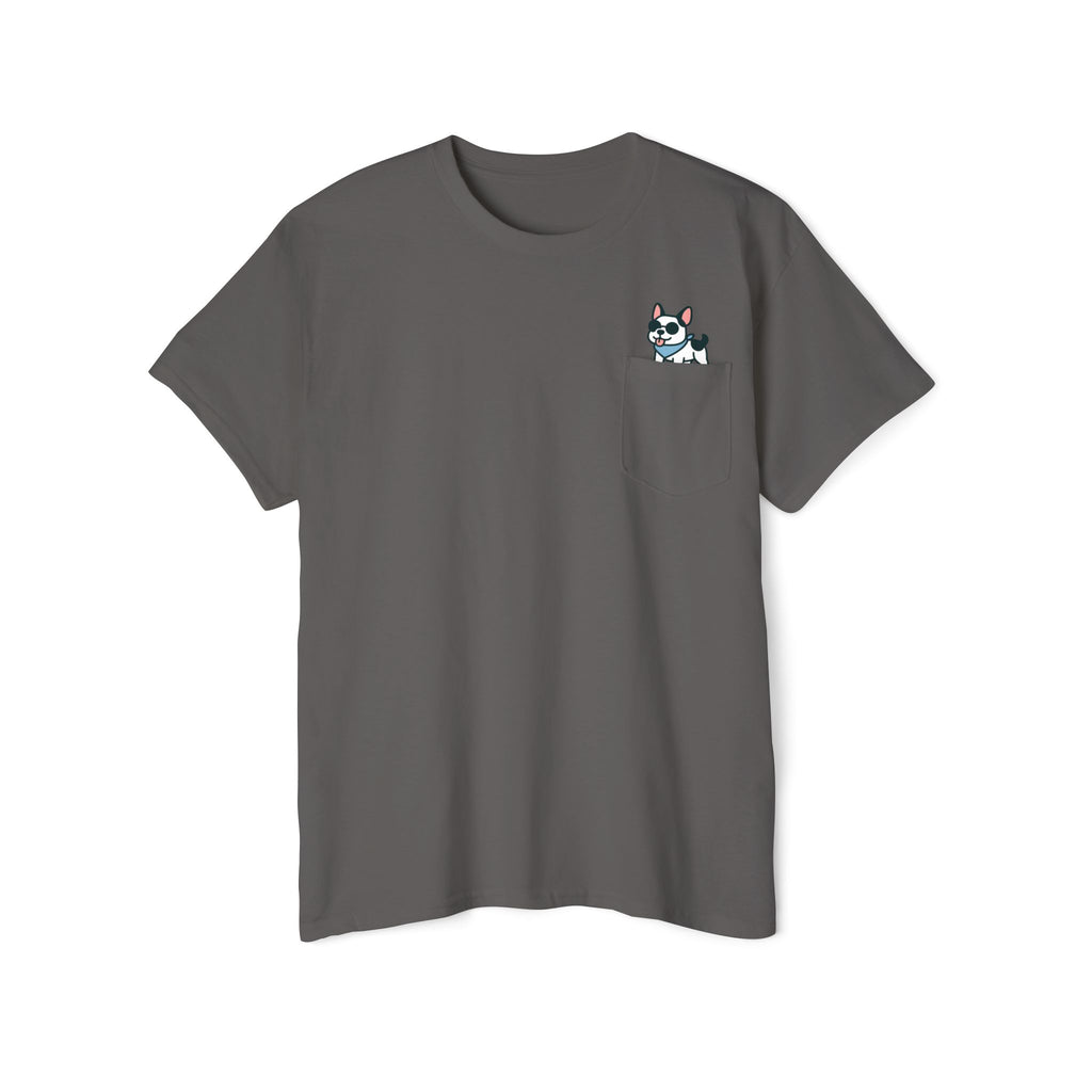French Bulldogs (Pied) T-Shirt: Pocket Pets By Kyndlings