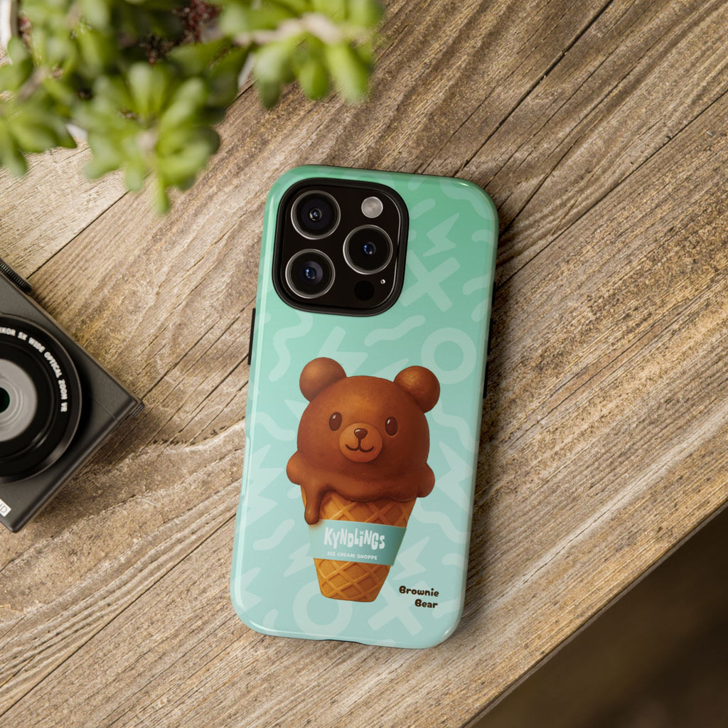 Brownie Bear: ICE CREAM SHOPPE | Sweet & Tough Phone Case