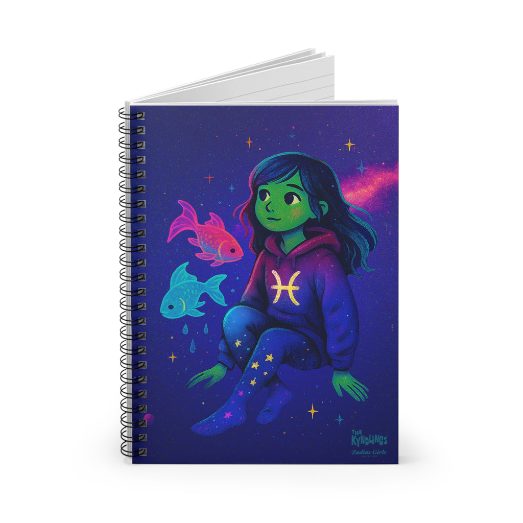Spiral Notebook by Zodiac Girls: Aquarius