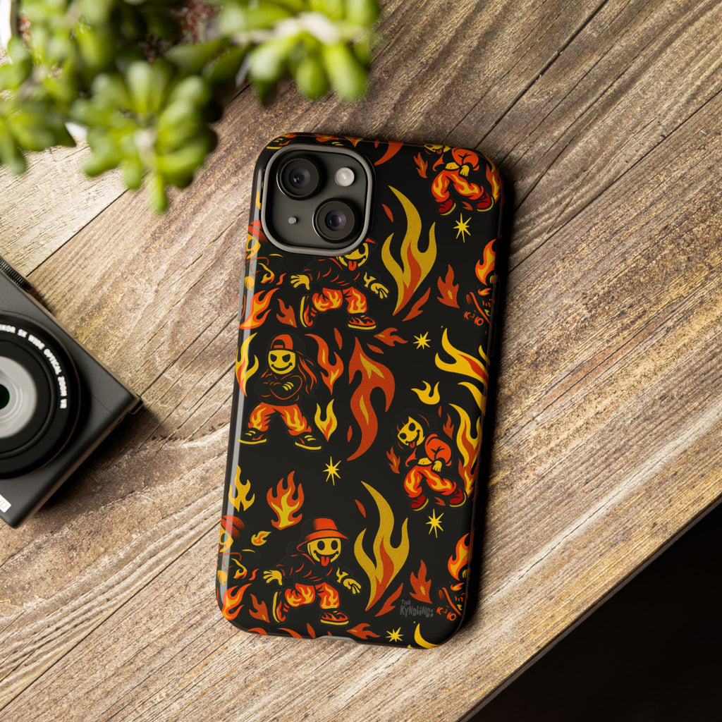 FYRE DANCE - Kreepy Kyds Pattern Phone Case