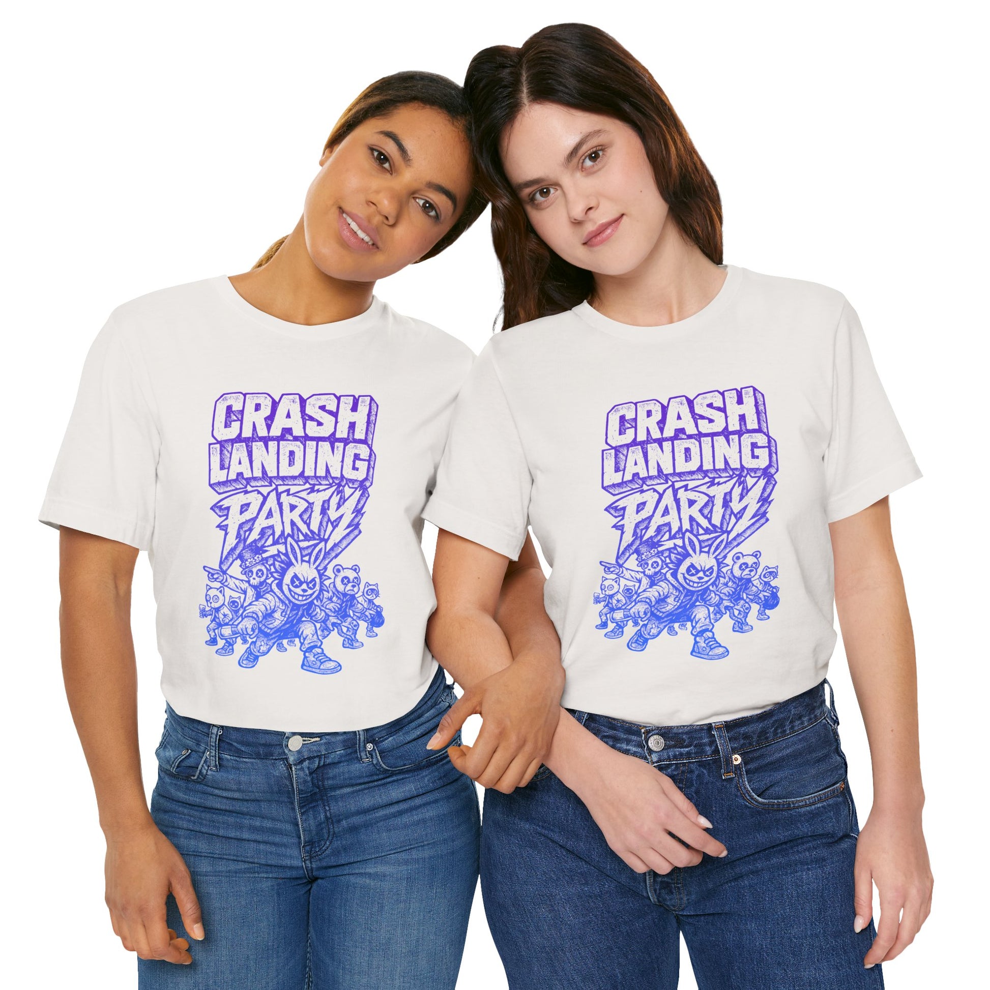 CRASH LANDING PARTY Unisex Tee