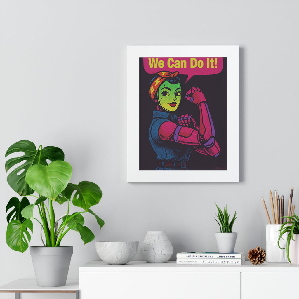 We Can Do It! Android - Framed Poster
