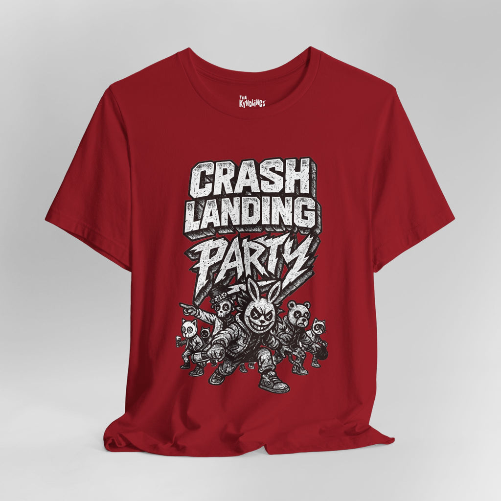 CRASH LANDING PARTY Unisex Tee