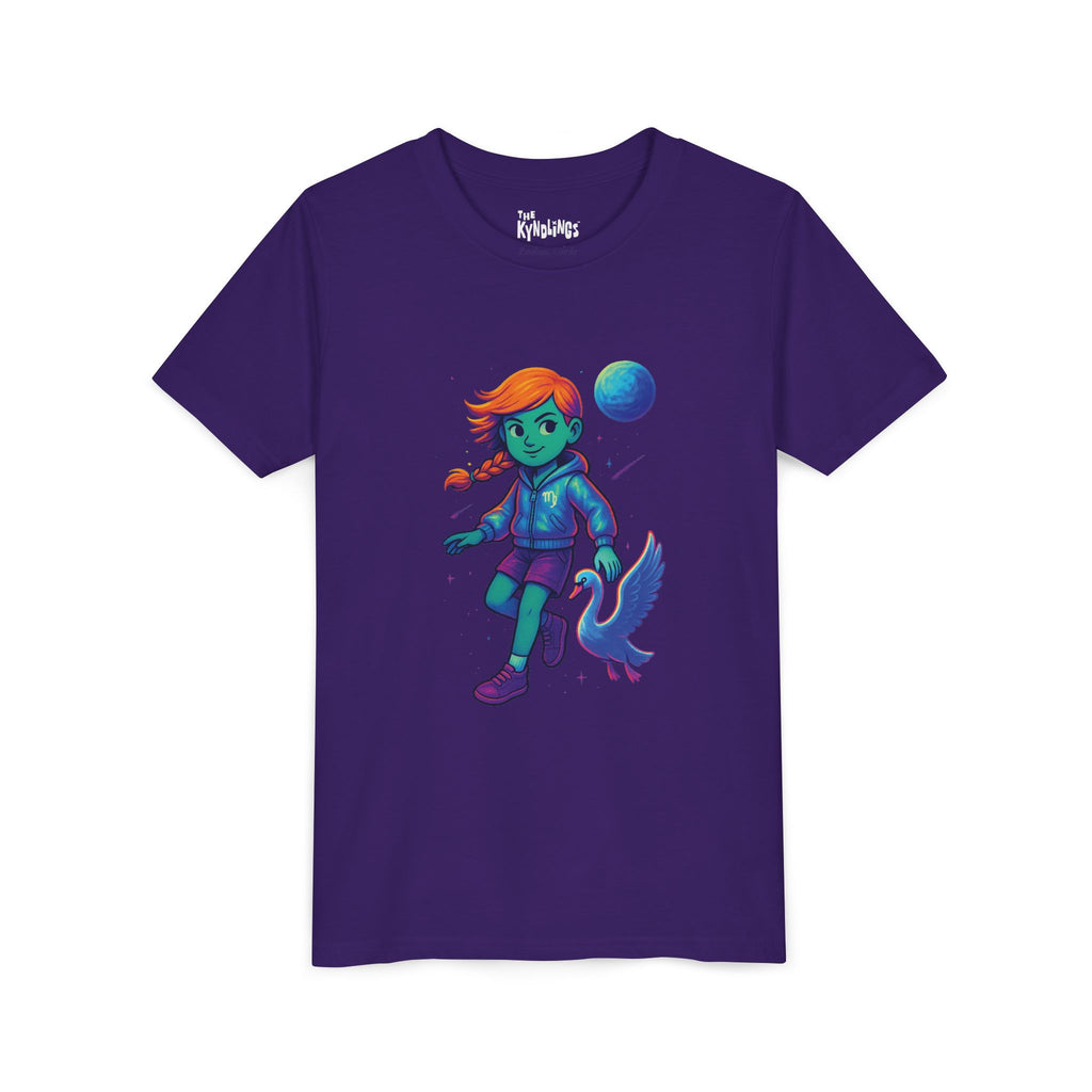 Virgo Zodiac Girl Youth T-Shirt