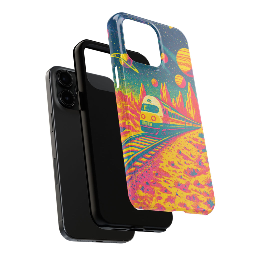 Canyons of Mars Phone Case : VINTAGEGRAPH Collection