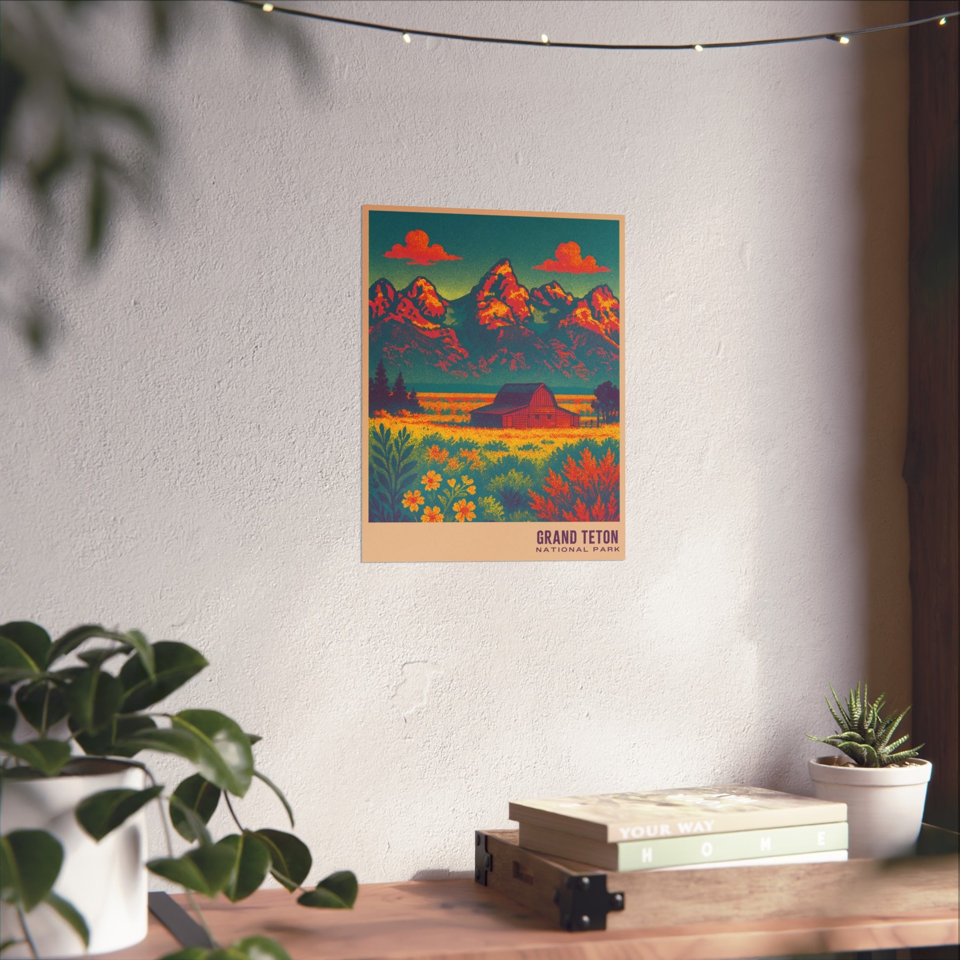 Grand Teton National Park Poster : VINTAGEGRAPH Collection