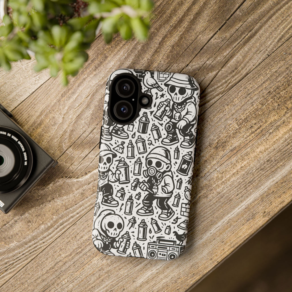 Graffiti Artist - Kreepy Kyds Pattern Phone Case