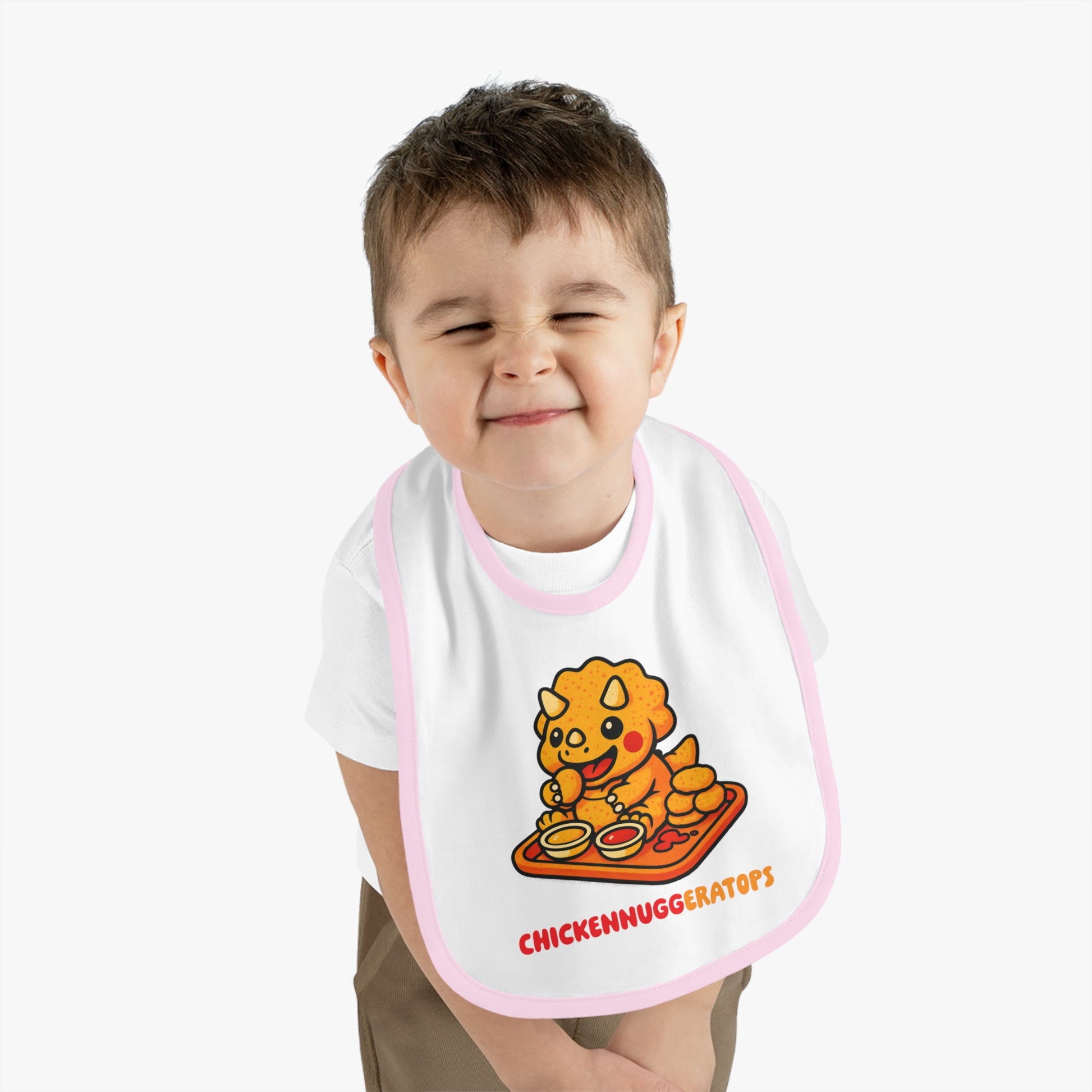 Chickennuggeratops Baby Bib