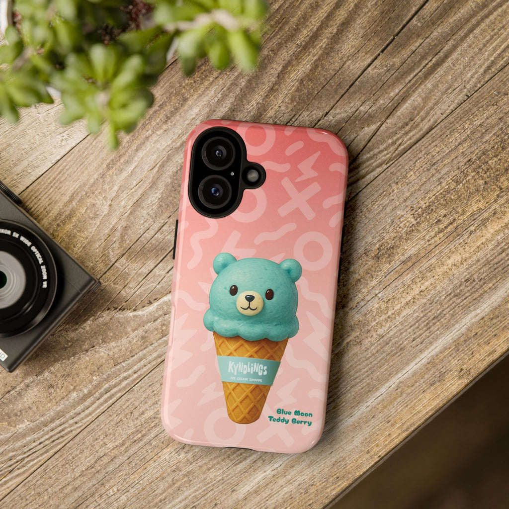 Blue Moon Teddy Berry: ICE CREAM SHOPPE | Sweet & Tough Phone Case