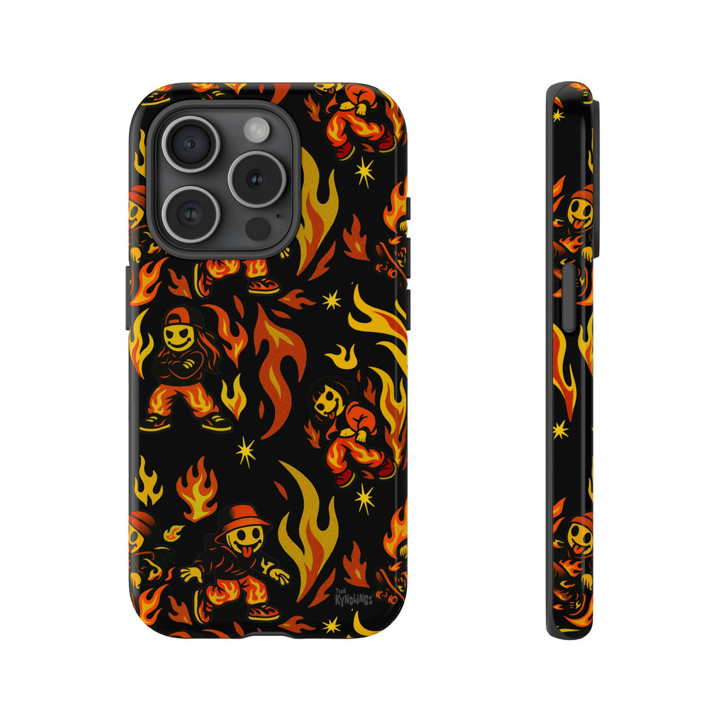 FYRE DANCE - Kreepy Kyds Pattern Phone Case