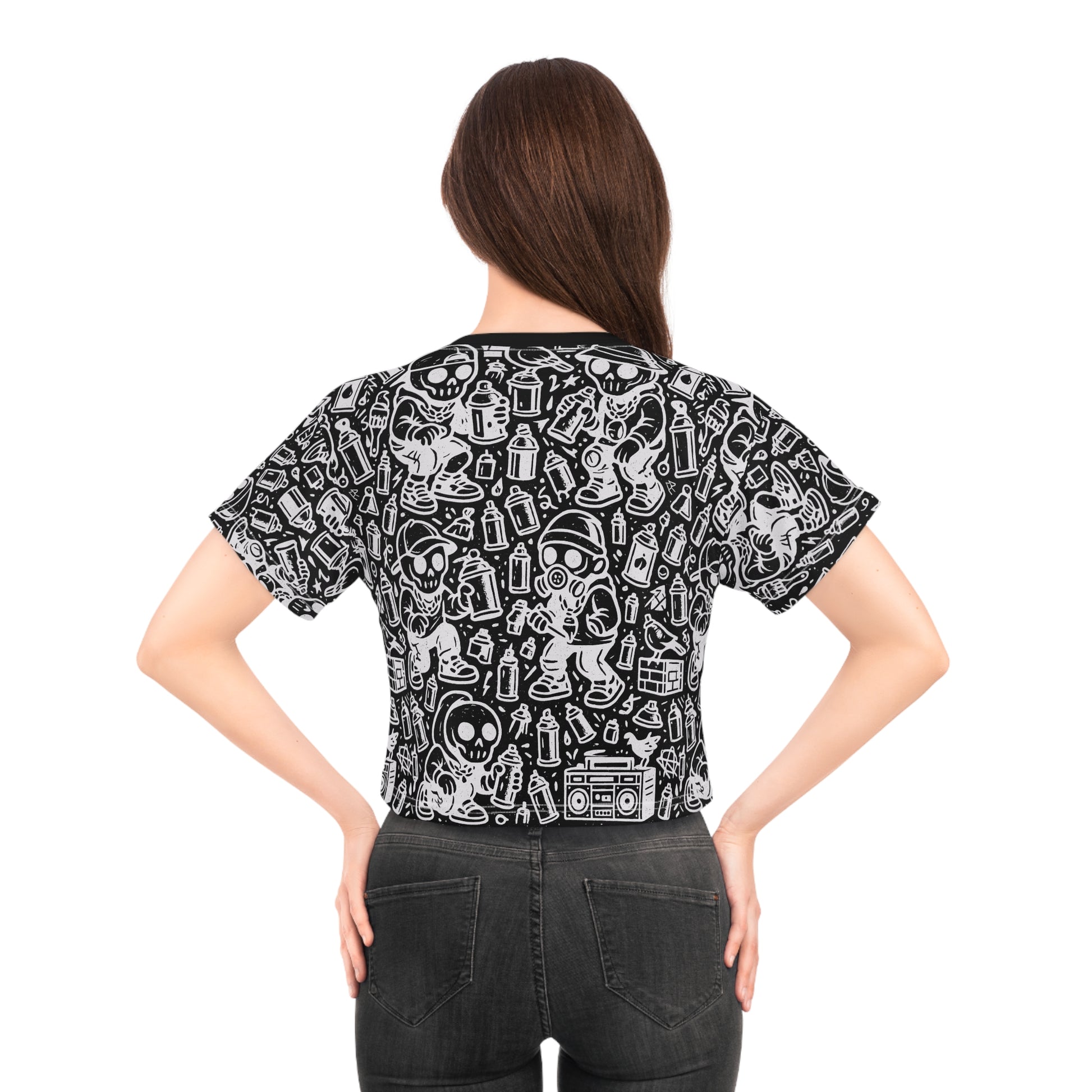 Graffiti Artist Crop Tee
