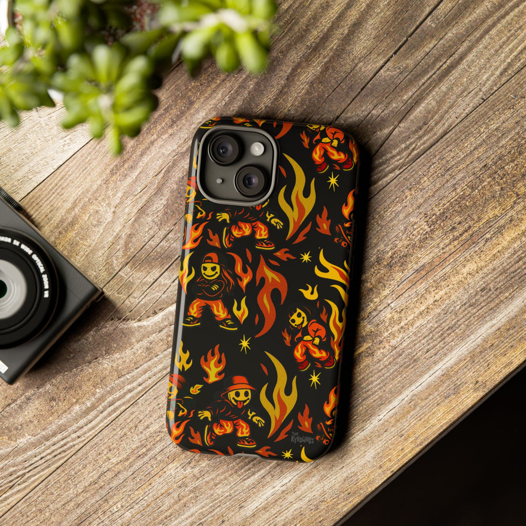 FYRE DANCE - Kreepy Kyds Pattern Phone Case