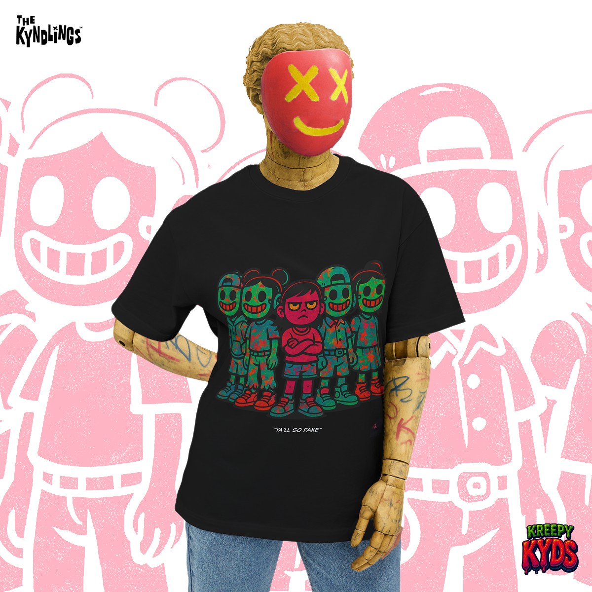 Ya'll So Fake : Kreepy Kyds Graphic Tee