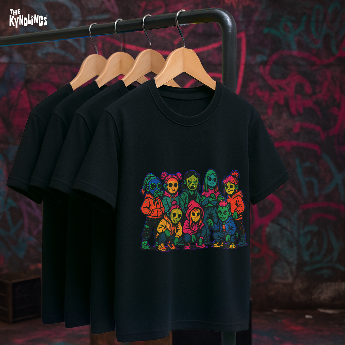 The SQUAD : Bold Unisex Oversized Graphic Tee