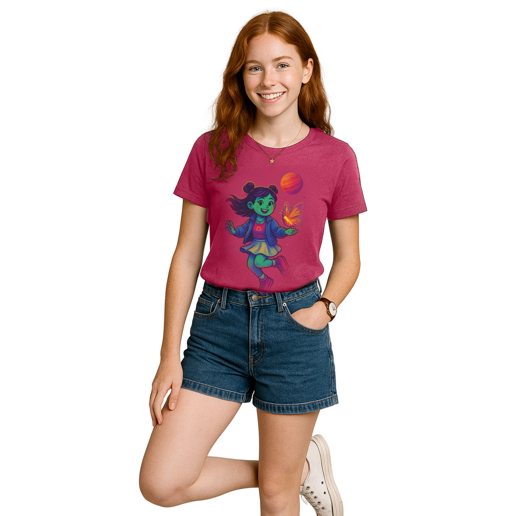 Libra Zodiac Girl Youth T-Shirt
