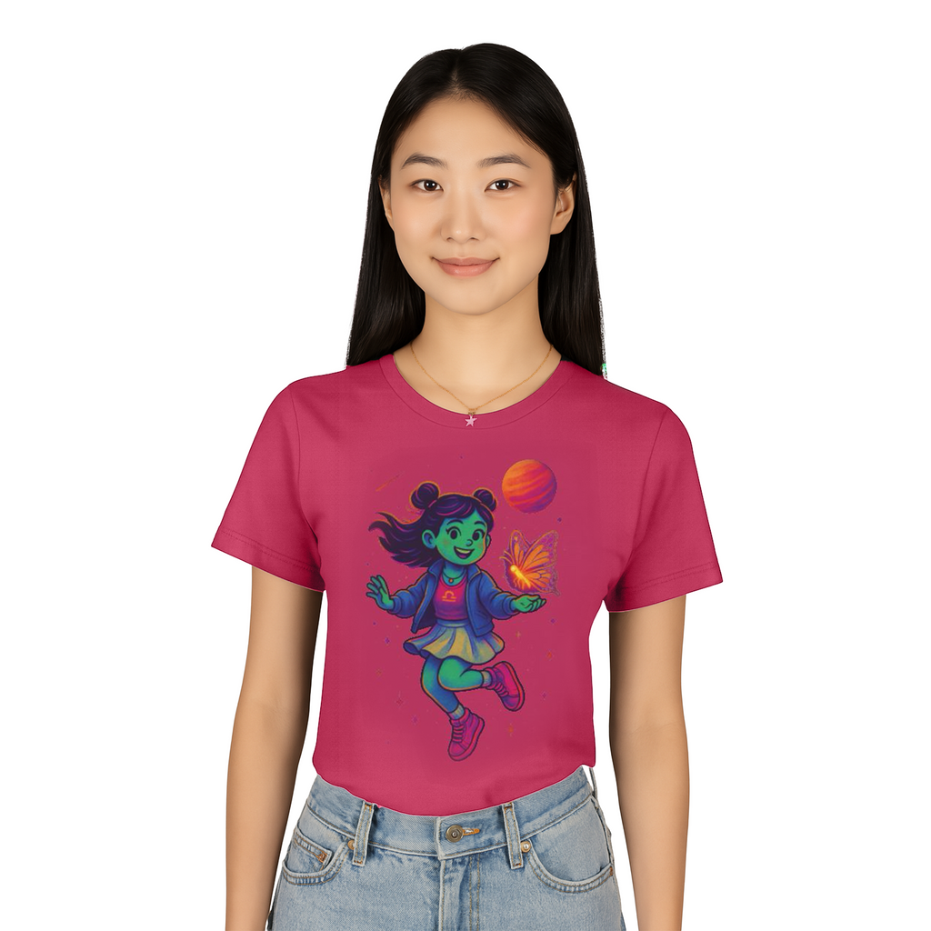 Libra Zodiac Girl Youth T-Shirt