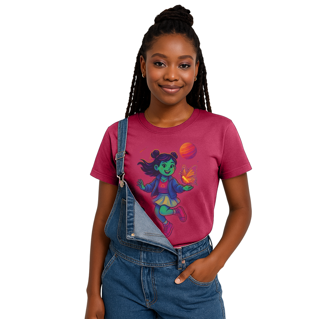 Libra Zodiac Girl Youth T-Shirt