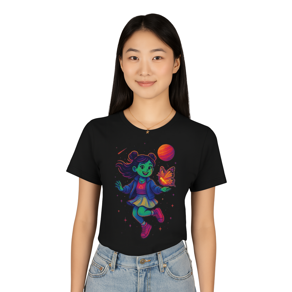 Libra Zodiac Girl Youth T-Shirt