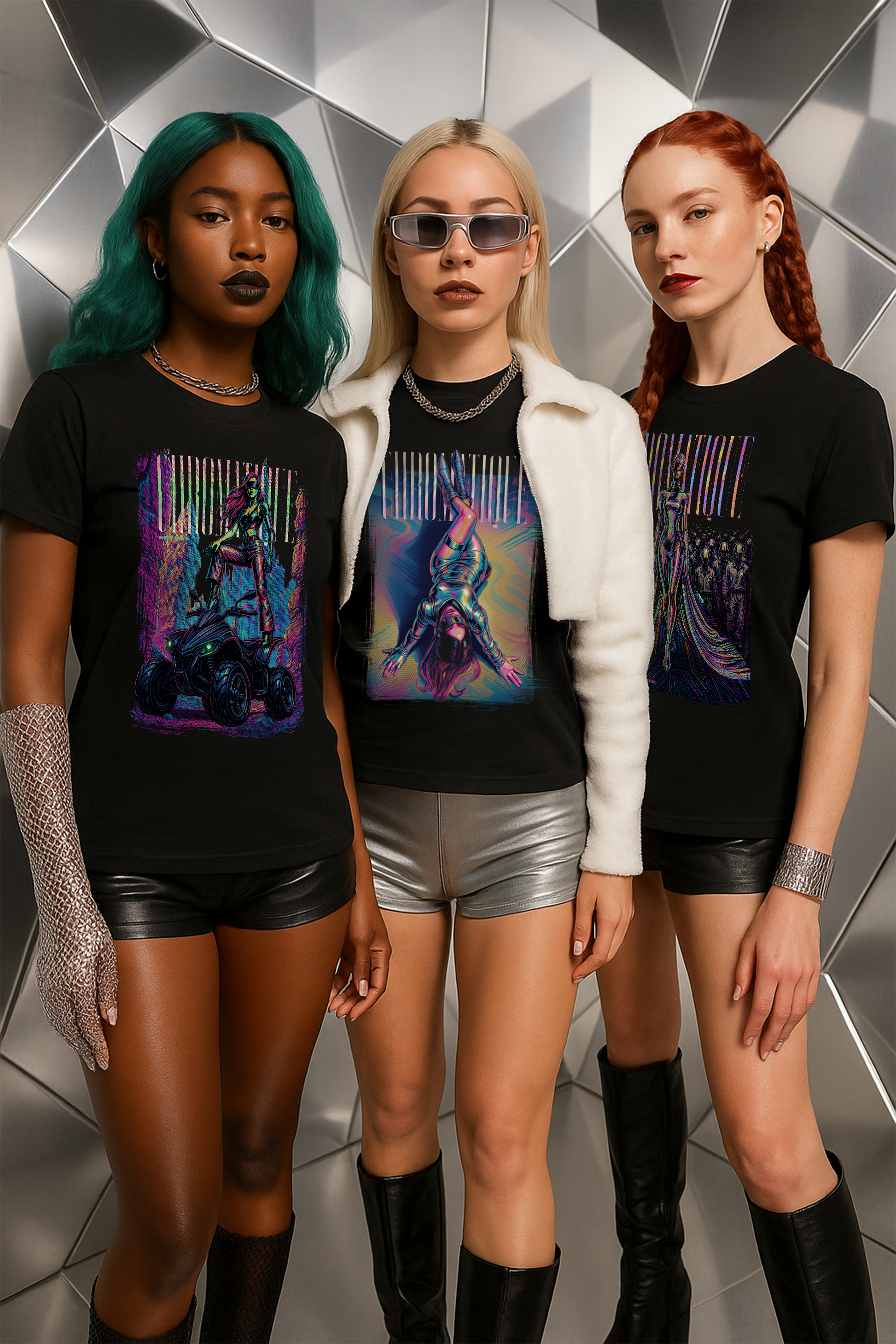 Rectrix Graphic Tee | CHROMATIQUE Collection