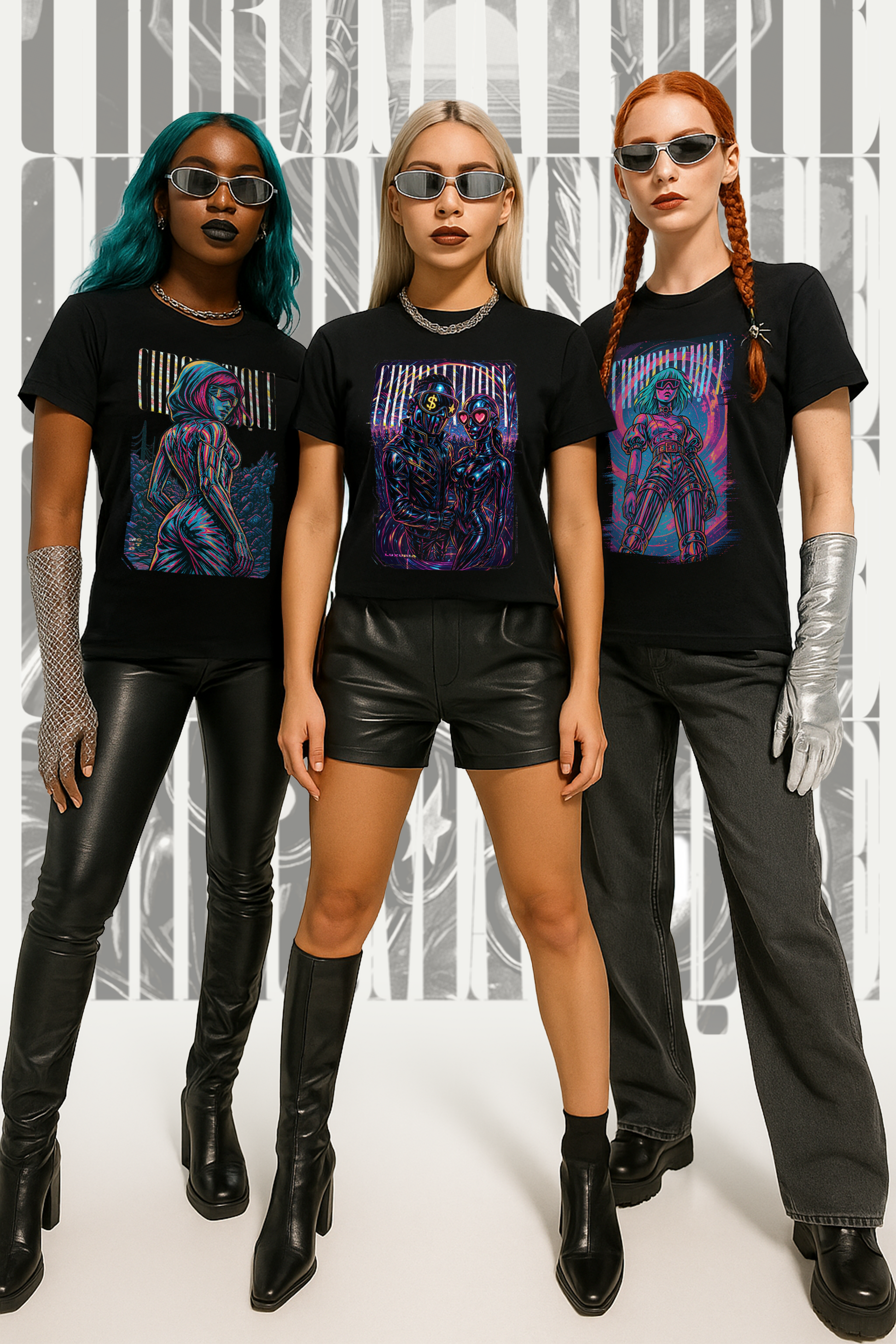 Luxuria Graphic Tee | CHROMATIQUE Collection
