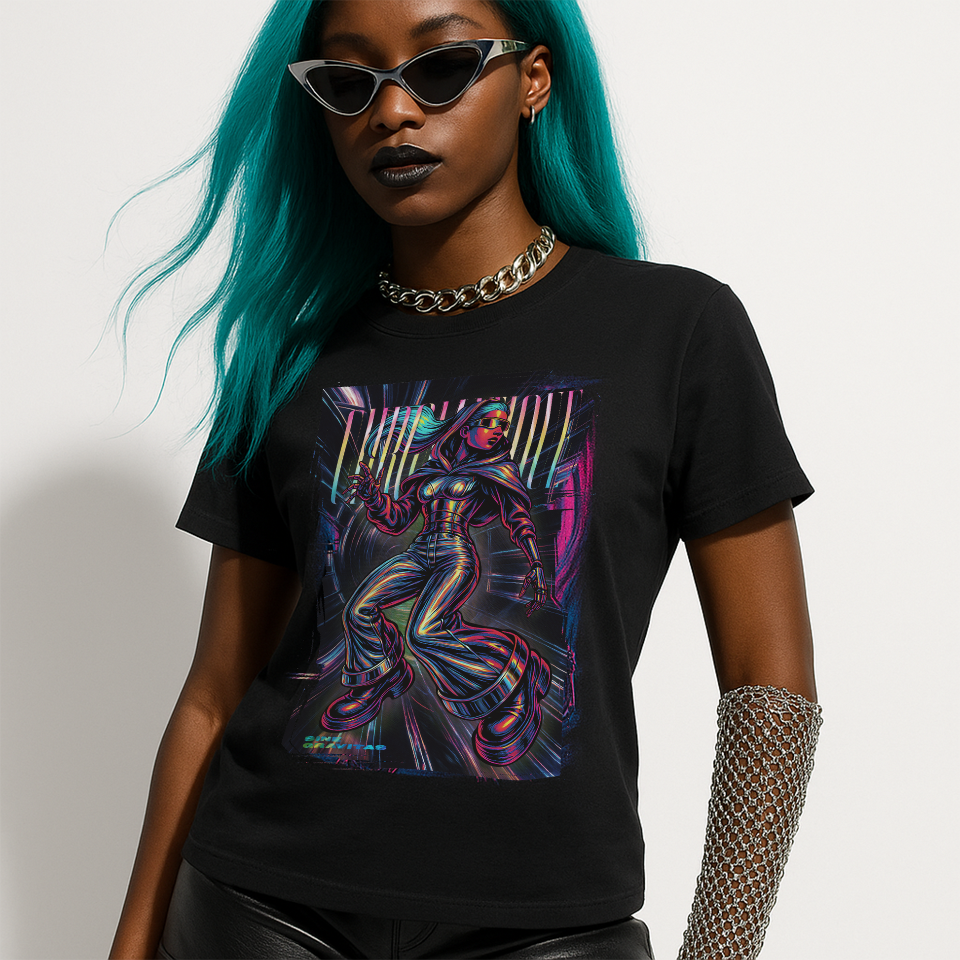Sine Gravitas Graphic Tee | CHROMATIQUE Collection