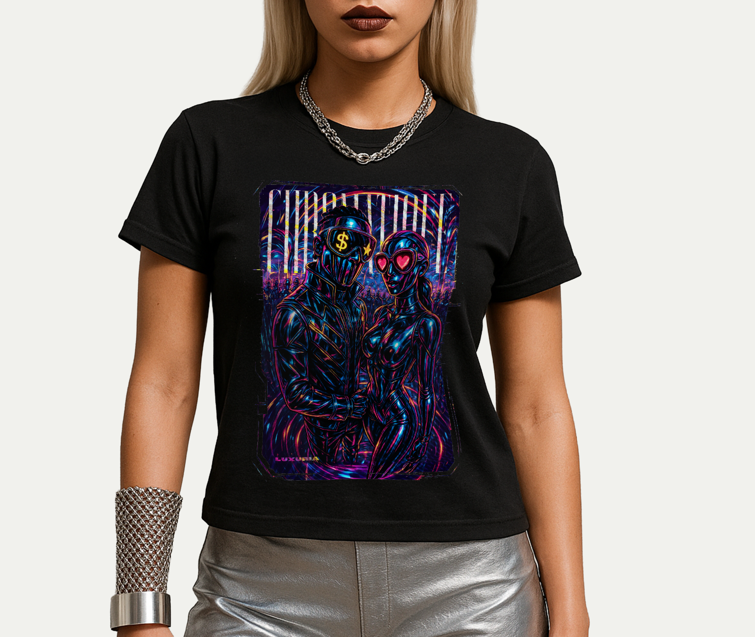 Luxuria Graphic Tee | CHROMATIQUE Collection