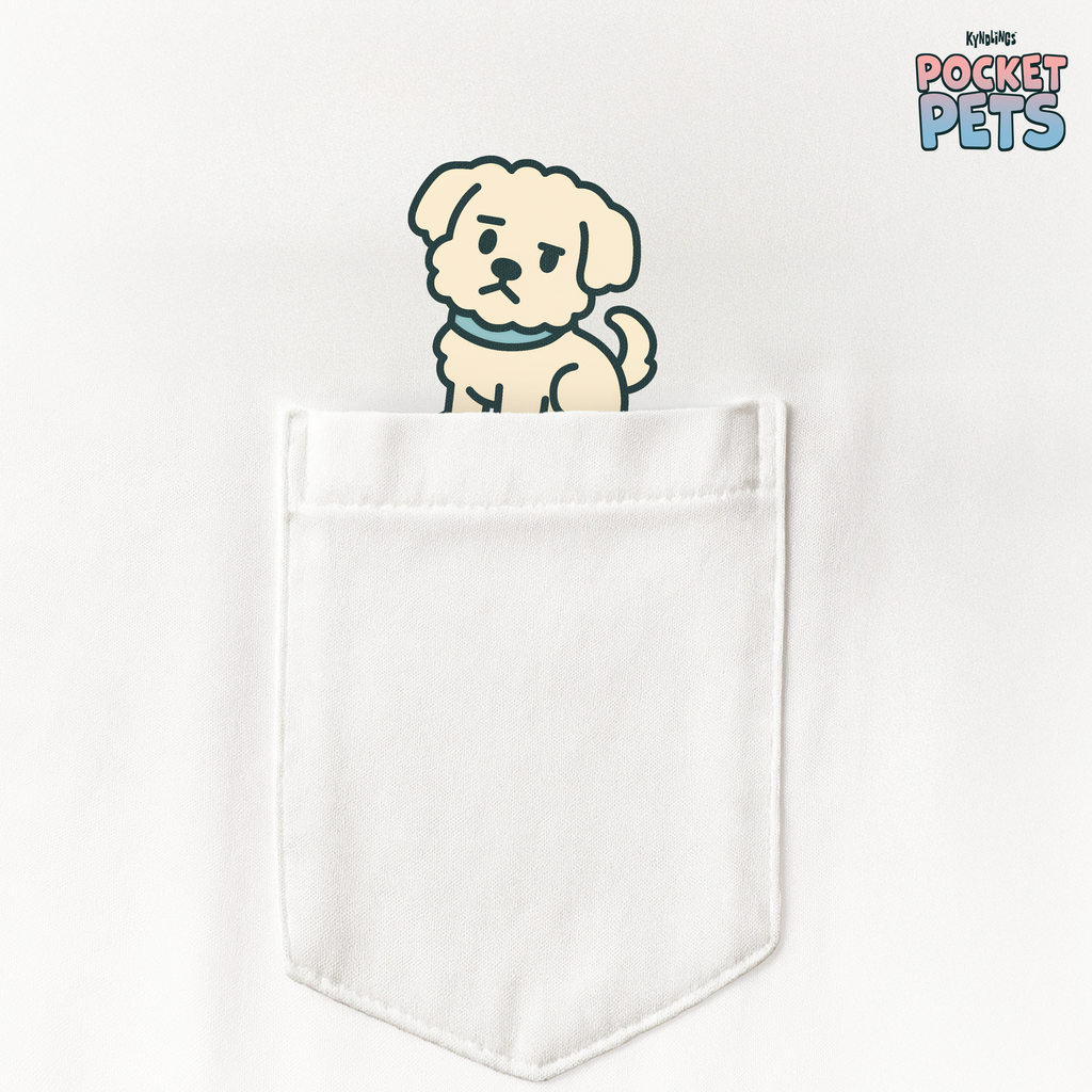 Maltese T-Shirt: Pocket Pets By Kyndlings