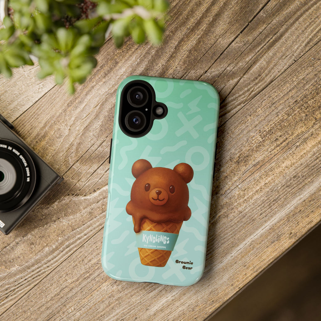 Brownie Bear: ICE CREAM SHOPPE | Sweet & Tough Phone Case