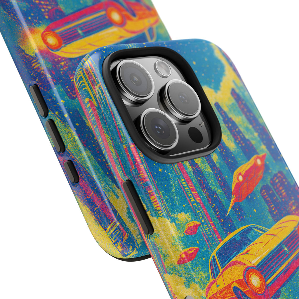 Getaway Car Phone Case: VINTAGEGRAPH Collection