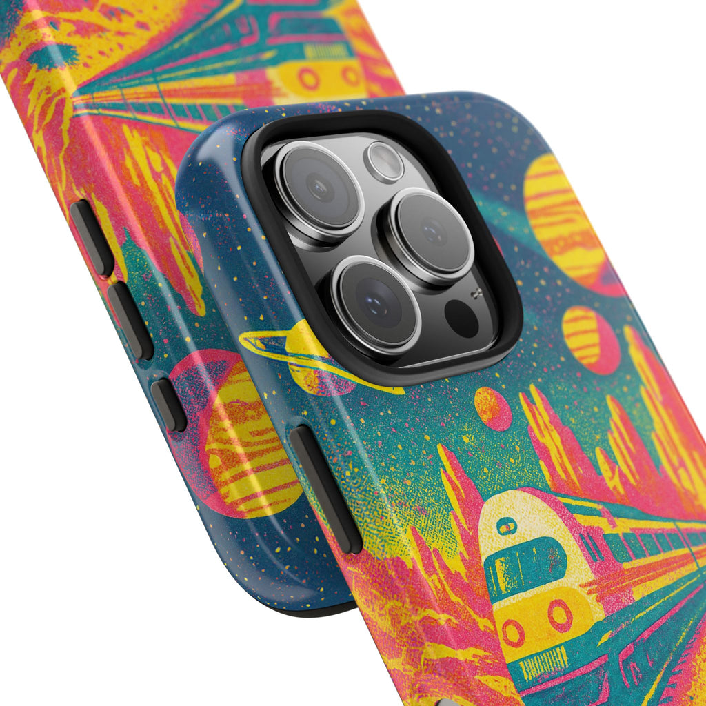 Canyons of Mars Phone Case : VINTAGEGRAPH Collection