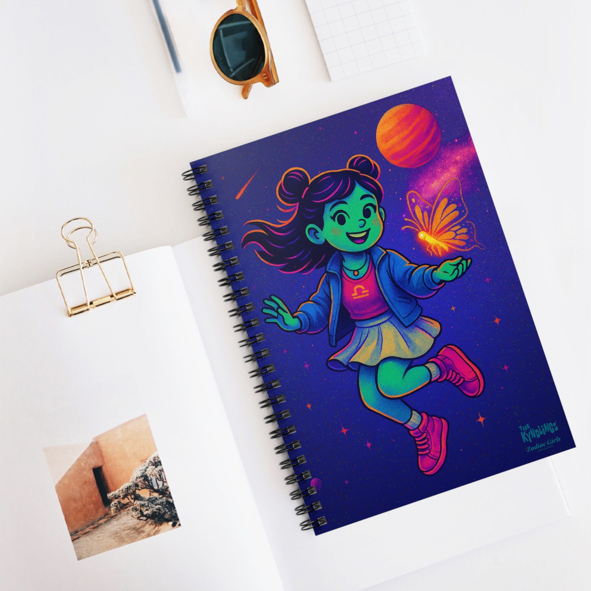 Spiral Notebook by Zodiac Girls: Libra