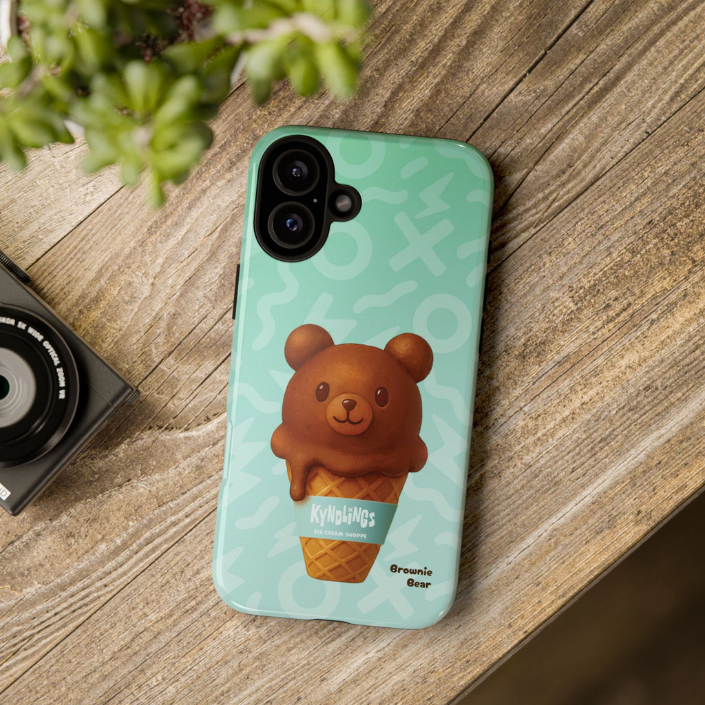Brownie Bear: ICE CREAM SHOPPE | Sweet & Tough Phone Case