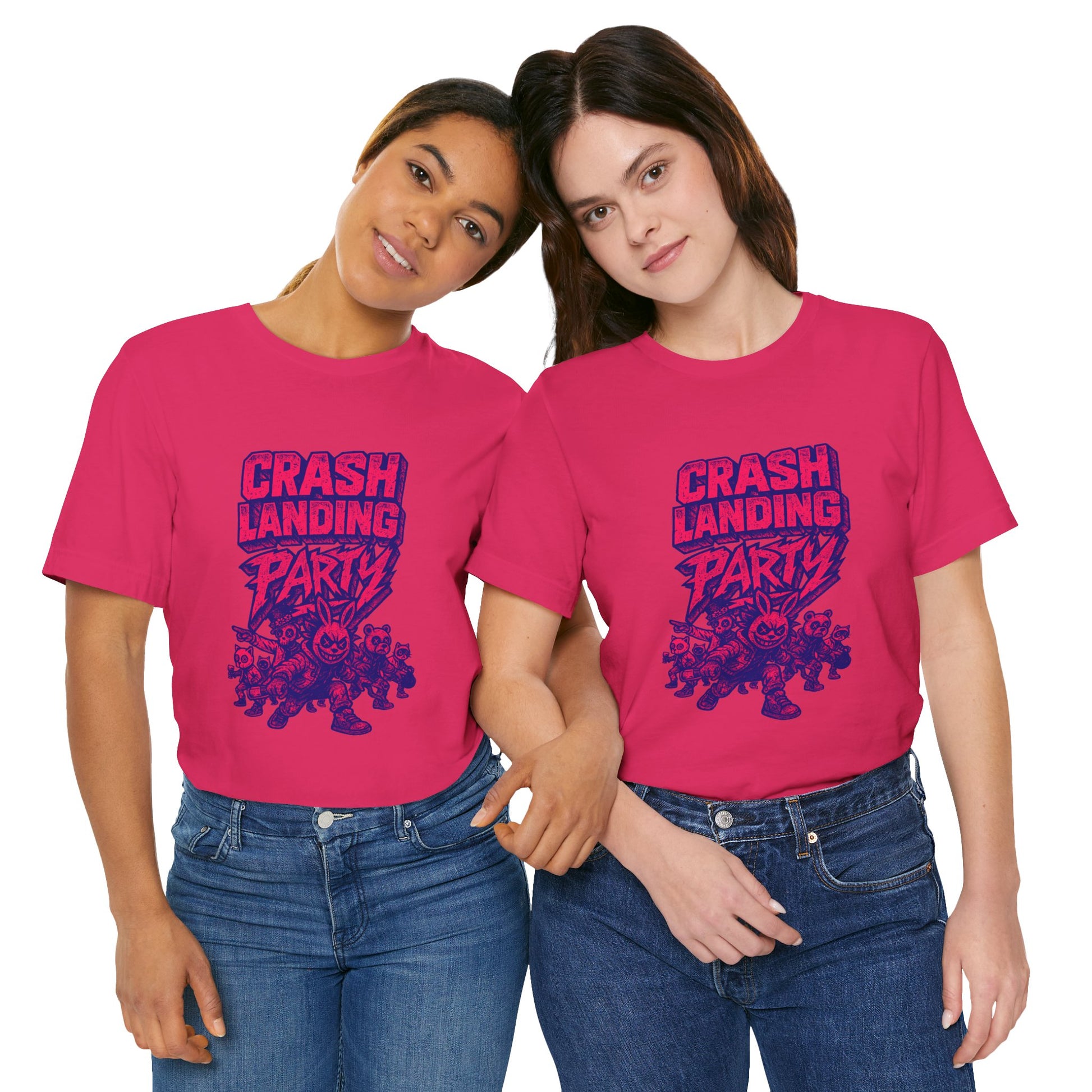 CRASH LANDING PARTY Unisex Tee